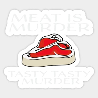 Meat is Murder Sticker